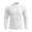 White, variant on TOUMENY Men Sweater High Neck Long Sleeve Solid Slim Fit Casual Pullover Winter Knitted Comfortable Workwear Tops Army Green XXXL