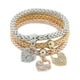 thumbnail image 1 of Dijes elegantes para mujer para pulseras, joyas para mujer, colgantes, 3 piezas, pulseras con cadena, 1 of 3