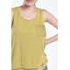 thumbnail image 4 of Blusa básica con bolsillo bordado Roman Fashion/Juvenil, 19222 (Mostaza) amarillo G, 4 of 5