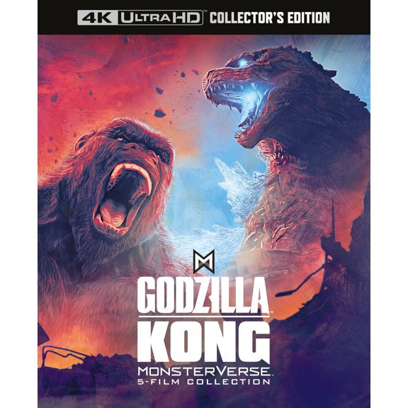 Godzilla X Kong: Monsterverse - 5-film Collection (4K Ultra HD) Thomas Middleditch Vera Farmiga
