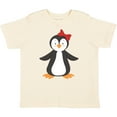 thumbnail image 3 of Inktastic Cute Penguin, Little Penguin, Penguin with Bow Boys or Girls Toddler T-Shirt, 3 of 5