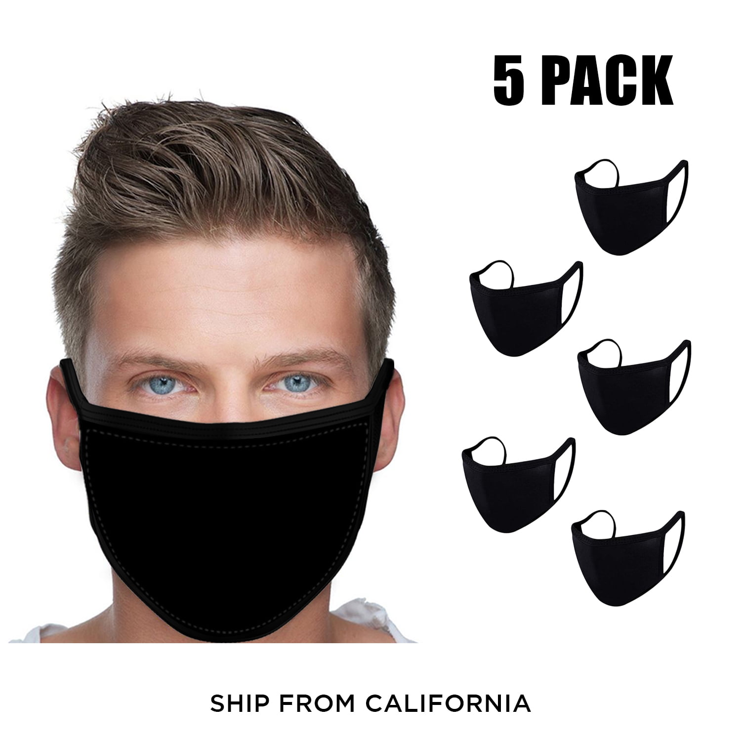 Details about   New Unisex 3D Printed Fashion Cloth Mouth Face Mask Cover Washable Reusable Mask 