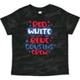 thumbnail image 3 of Inktastic Cousins Crew Red White and Blue 4th of July Boys or Girls Toddler T-Shirt, 3 of 5