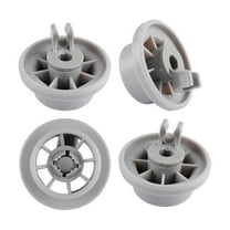 4pcs Dishwasher Wheels Lower Rack Replacement Wheels Dishwasher Parts Compatible with Neff 165314