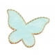 thumbnail image 3 of Paleta de arte de uñas jinwen anillos paleta de mezcla de colores de pintura forma de mariposa Azul claro, 3 of 8