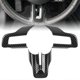 thumbnail image 2 of Carbon Fiber Car Steering Wheel Sticker Panel Cover Frame Compatible For Vehicle Owners Interior Styling Protect Modify, 2 of 4