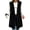 Red, variant on Xaqiouau Women's Long Sleeveless Trench Coat Lapel Collar Open Front Vest Jacket Casual Button Down Lightweight Duster Waistcoat Outerwear with Pockets