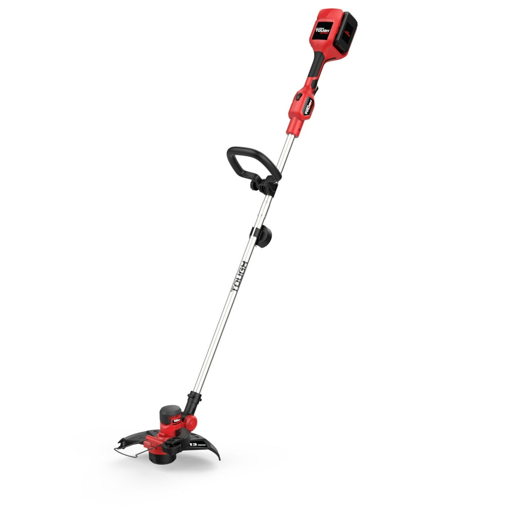 Hyper Tough 40V MAX Cordless 13Inch String Trimmer & Wheeled Edger