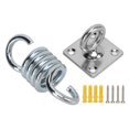 thumbnail image 2 of YOUTHINK Swing Hanger Ceiling Mount Kit,Stainless Steel Hammock Bracket Suspension Hook Swing Hanger Buckle Ceiling Mount Kit,Hammock Bracket Suspension Hook, 2 of 8