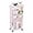 Pink, variant on 5 Tier Rolling Utility Cart Multi-Functional Movable Storage Book Shelves with Lockable Casters for Study Office Kitchen Classroom, White