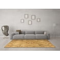 thumbnail image 3 of Ahgly Company Indoor Round Persian Brown Traditional Area Rugs, 5' Round, 3 of 4