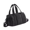 thumbnail image 4 of Bolso de mano acolchado para mujer con compartimentos para niñas, bolso de hombro para senderismo callejero negro, 4 of 9