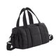 thumbnail image 4 of Bolso de mano acolchado para mujer con compartimentos para niñas, bolso de hombro para senderismo callejero negro, 4 of 9