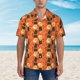 thumbnail image 2 of Balery Ramen Noodle Soup Camisas hawaianas de manga corta para hombre, camisas playeras de corte holgado, camisas de vacaciones con botones,Small, 2 of 7