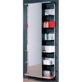 thumbnail image 1 of Whitehaus Collection  AEA180 33.50 in. Aeri large rectangular wall mount aluminum frame with six shelves and rectangular sliding mirror- Aluminum, 1 of 1