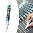 thumbnail image 6 of Permanent White Marker Paint Pen Carpentry DIY Crafts Ceramic Construction Water Resistant Floor Glass Furniture Tire Metal Marker, 6 of 9