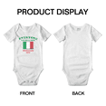 thumbnail image 3 of Everyone Loves a Nice Italian Boy Cute Baby Bodysuits (White, 18-24 Months), 3 of 5