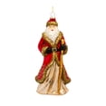 thumbnail image 2 of Melrose 6ct Santa Holding a Stick Christmas Ornaments 8", 2 of 2