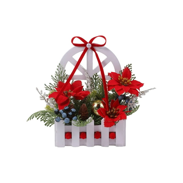 Yhmxh Home Decor Christmas Countries Style Desktop Ornaments Berry Linen Branch Insert Furniture Counter Ornaments. Welcome Home Decorations Spring Decor