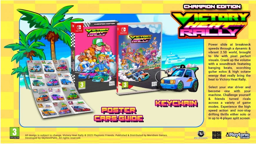 Victory Heat Rally Champion Edition for Nintendo Switch™ - Walmart.com