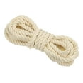 thumbnail image 1 of Unique Bargains Natural Cotton Craft Rope 30ft, All-Purpose Braided Cord String, Clothes-line Rope, Beige 1 Pcs, 1 of 7