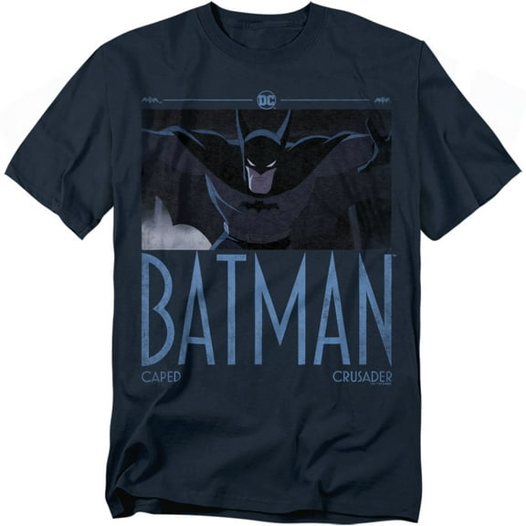 Batman Caped Crusader: Animated Series T-Shirt Caped Crusader Comic Strip Jump Unisex Graphic Tee for Men & Women