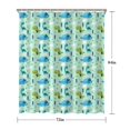 thumbnail image 5 of LightGreen Dinosaurs Clouds Trees Pattern Shower Curtain 72"x84" ,Bathroom Decorative Shower Curtains Set with 12 Hooks,Modern Waterproof Washable Shower Curtain, 5 of 6