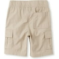 thumbnail image 2 of The Children's Place Baby Boys' and Toddler Pull on Cargo Shorts 12 Husky Sand Wash Single, 2 of 3