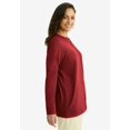 thumbnail image 3 of Jessica London Women's Plus Size Crochet Trim Cardigan, 3 of 3