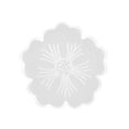 thumbnail image 5 of Posavasos de Silicona perfecl 2 Piezas Decorativos de Resina Epoxi Forma de Flor, 5 of 5