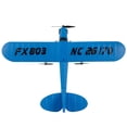 thumbnail image 4 of FX803 Mini 2.4G RC Avión Helicóptero 2CH Avión de Ala Fija Planeador Azul, 4 of 5
