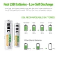 thumbnail image 3 of Baterías recargables EBL 16 juegos AA 2300 mAh y AAA 800 mAh, 3 of 6