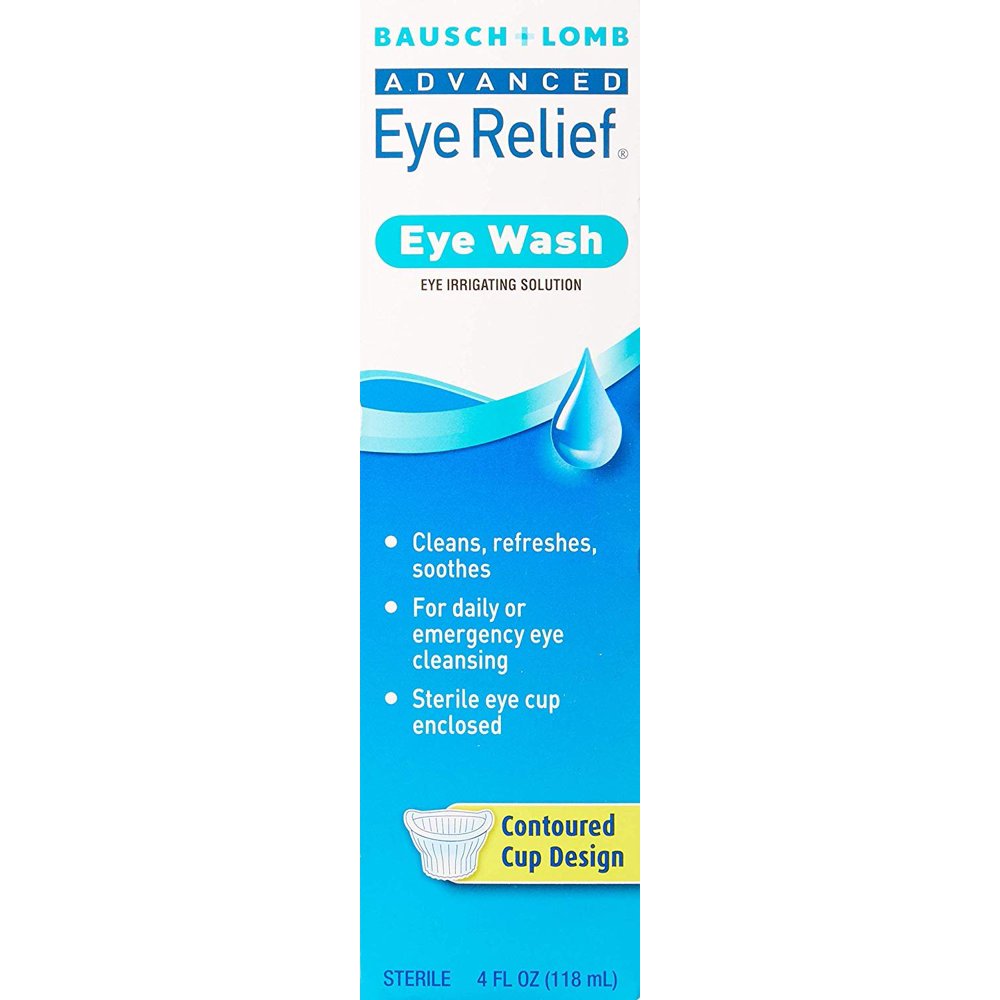 Bausch And Lomb Eye Wash Eye Errigating Solution 4 Oz