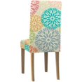 thumbnail image 4 of Funda protectora para silla ABPHQTO Dahlia Pinnata Juego de 4, 4 of 4