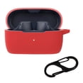 thumbnail image 1 of Pour Jabra Elite 3 Coque de Protection en Silicone Antichoc Anti-Poussière Cadre Lavable Rouge, 1 of 6