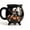 C, variant on JHyouerji 12oz Witch Ceramic Mug 400ML Matte Spooky Halloween Brew Coffee Tea Cup Bar Tabletop Decor