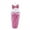 Rose Red, variant on 380ml Cute Bowknot Decor Straw Cup Exquisite Bright-colored PS Water Cup for Girls
