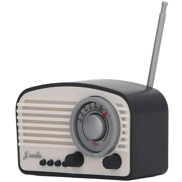 Juguete Modelo De Radio Para Casa De Muñecas, Adorno Modelo De Radio Para Casa De Muñecas Portátil Realista Para Niños Para Pascua