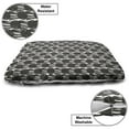 thumbnail image 3 of Octopus Pet Bed, Abstract Retro Style Silhouettes Marine Monster Characters Simplistic Design, Resistant Pad for Dogs and Cats Cushion with Removable Cover, 24" x 39", Black and White, by Ambesonne, 3 of 4