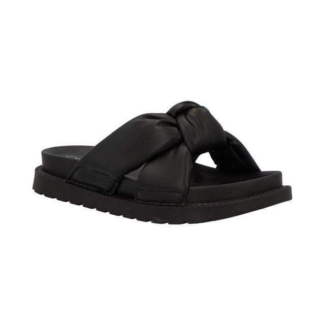 Sandalias Casuales Mujer Cómodas Sponch Slides OVX negro 23 OVX WS080