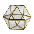 thumbnail image 4 of Maceta Decorativa Moderna De De Cristal Terrario Jardinera Bricolaje Maceta Decorativa De Oro Macarena Terrario de flores, 4 of 7