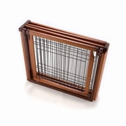 Richell 31.50"H Convertible Elite Dog Gate, Autumn Matte