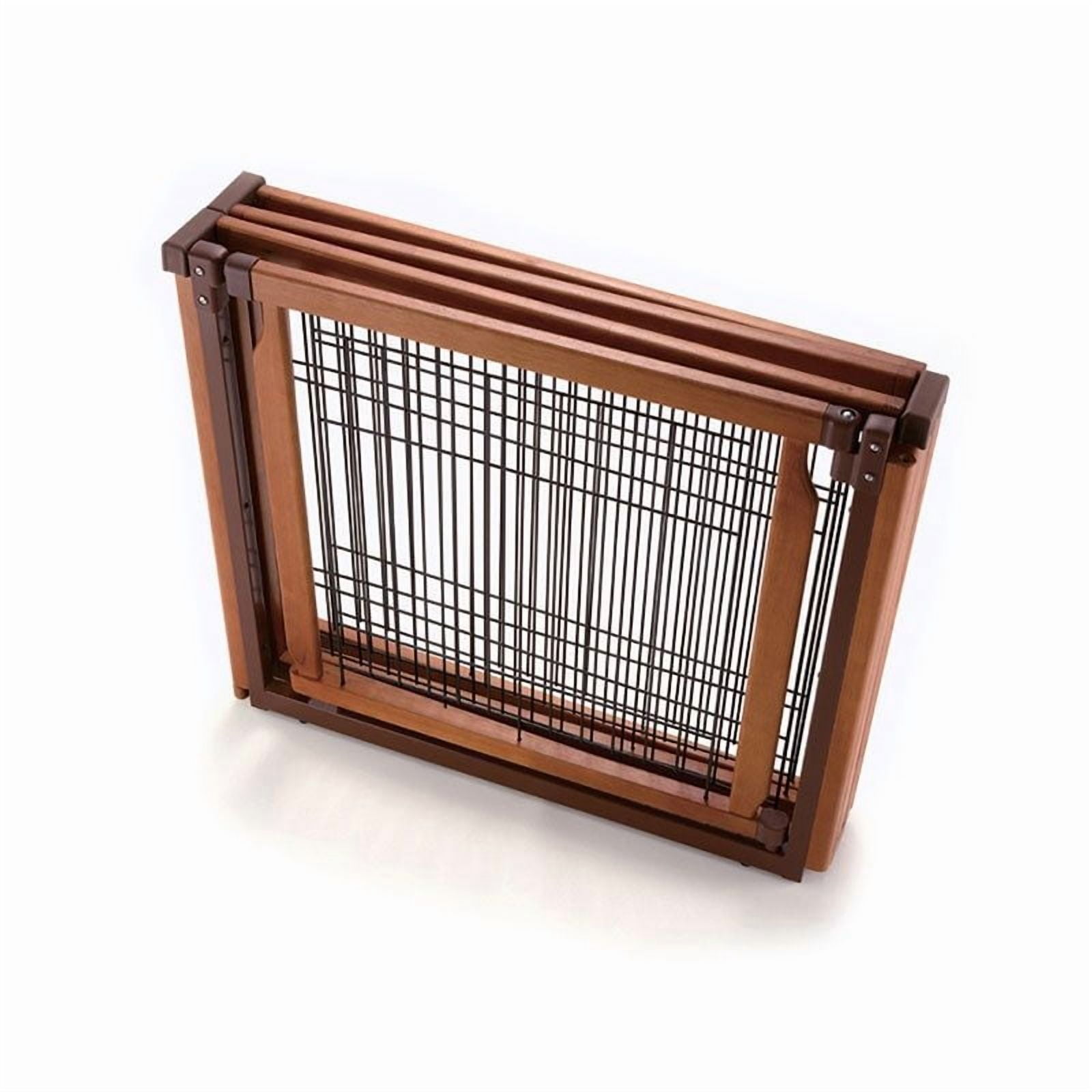Richell 31.50"H Convertible Elite Dog Gate, Autumn Matte