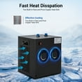 thumbnail image 3 of Ecojoy  Aquarium Water Chiller 75GAL 1/3HP Fish Tank Chiller, 300L Cooling System with Quiet Design Compressor Refrigeration, 3 of 10