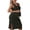 Army Green, variant on Ekouaer Women's Maternity Dress Rib Knit Sleeveless Baby Shower Dresses Casual Bodycon Pregnancy Clothes
