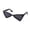 All Black, variant on Cat Sunglasses, Triangle Cool Small Dog Sunglasses, Funny Pet Glasses Goggles for Party Photo Cosplay Party Red Black