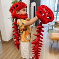 thumbnail image 2 of BUTIED Wearable Dinosaur Skeleton Plush Costume Hood, 3D Spine Back Plush Toy for Kids & Adults Halloween Christmas Birthday Party Gift, 2 of 9