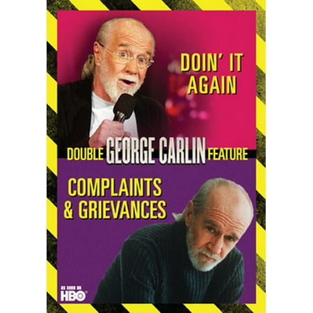 George Carlin: Complaints & Grievances / Doin' It Again (DVD) - Walmart.com