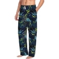 thumbnail image 2 of Xecao Cartoon Dinosaur Men's Straight Lounge Pajama Pants: The Ultimate in Comfortable Sleepwear, 2 of 9