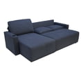 thumbnail image 2 of Sala y Sofa cama 123.5 orbit, Atlas del Descanso color azul, 2 of 9